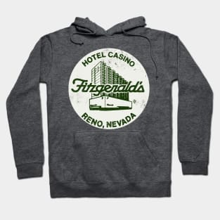 Retro Vintage Fitzgerald's Hotel Casino Las Vegas Hoodie